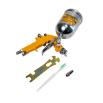 فرد رش بوية هواء احترافي ماركة DINGQI سعة 400 مل - DINGQI Professional Air Spray Gun F75G 400ml