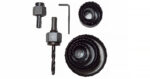 طقم مناشير ثقب دائرية للخشب والبلاستيك 11 قطعة Hole Saw Kit 11 Pieces for Wood and Plastic