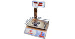 ميزان إلكتروني عمودي احترافي 40 كجم بحساب أسعار وشاشة علوية Professional Vertical Digital Computing Scale 40kg